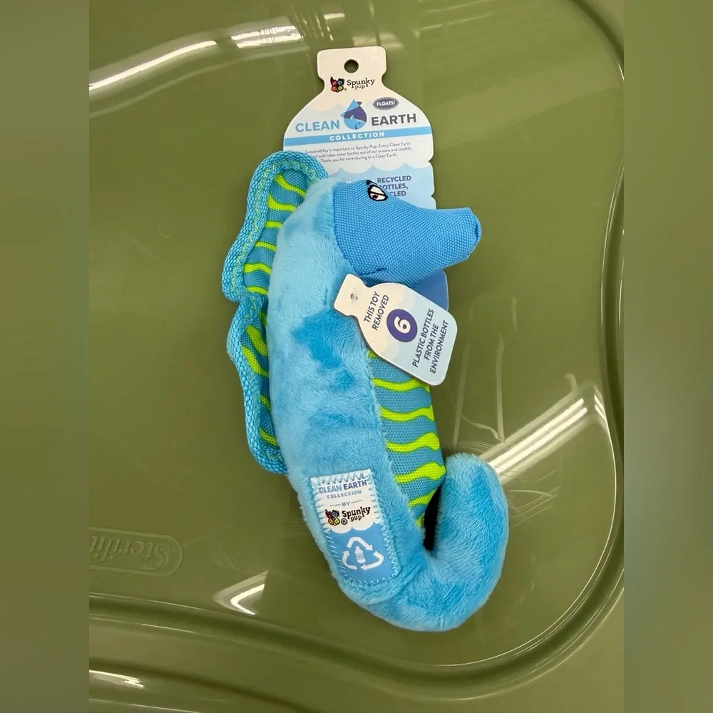 Seahorse Plush Toy - Sustainable Multiple Sizes